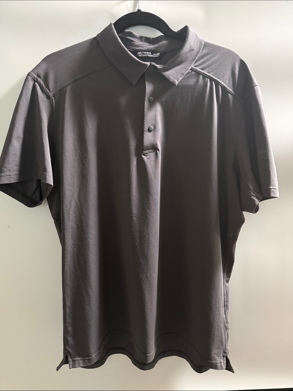 Arc'teryx Men's Polo Shirt in Charcoal Gray